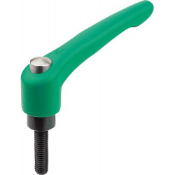 CLAMPING LEVER WITH...
