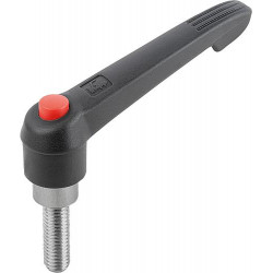 CLAMPING LEVER WITH PUSH...