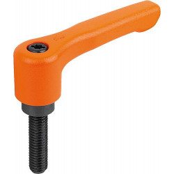 CLAMPING LEVER FLAT SIZE:2...