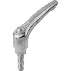 CLAMPING LEVER WITH...