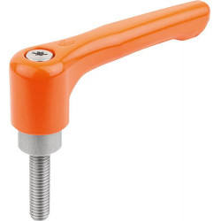 CLAMPING LEVER FLAT SIZE:2...