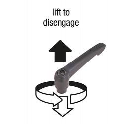CLAMPING LEVER SIZE:2...