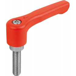 CLAMPING LEVER FLAT SIZE:2...