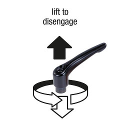CLAMPING LEVER SIZE:5...