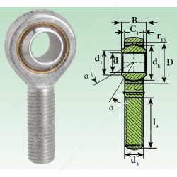 TSM 10 C SS (SAKAC 10) rod end