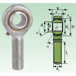 TSM 10 (SAKAC 10) rod end